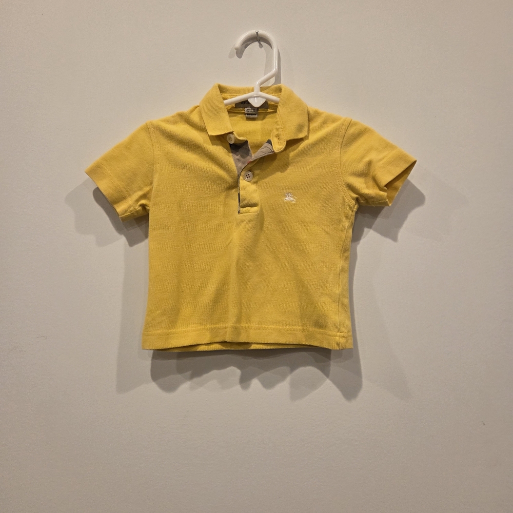 Burberry Polo Shirt Size 6mths